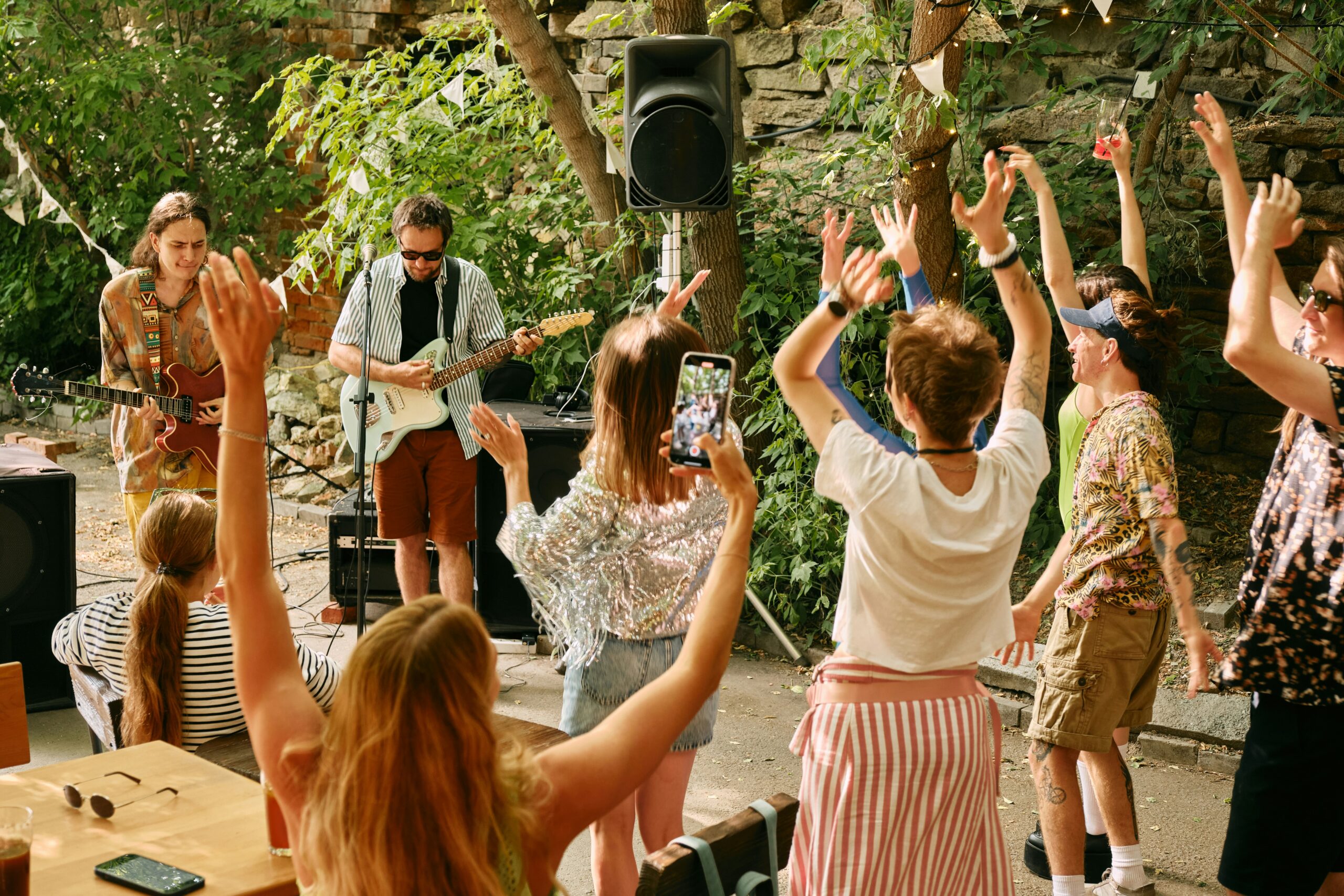 power of live music